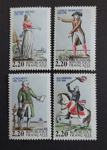 France 1989 2592 2595 - 1989, à