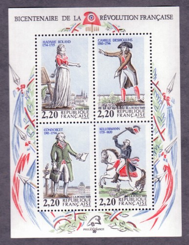 1989 france bloc feuillet - 1989,