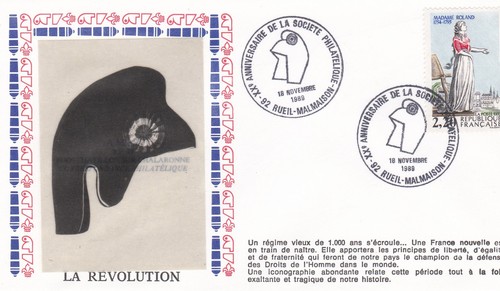 France 1989 fdc bicentenaire - 1989,