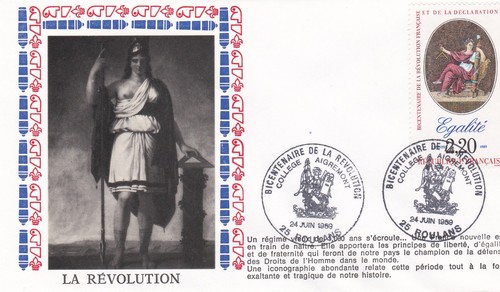 France 1989 fdc - 1989,