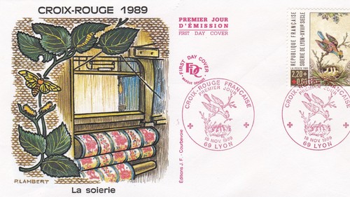 France 1989 fdc croix rouge - france,