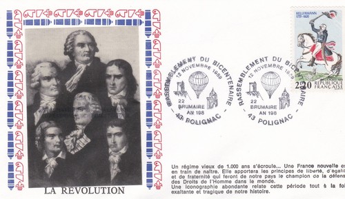 France 1989 fdc bicentenaire - france,