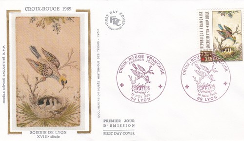 France 1989 fdc - 1989, rouge