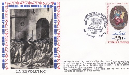 France 1989 fdc bicentenaire - fdc,