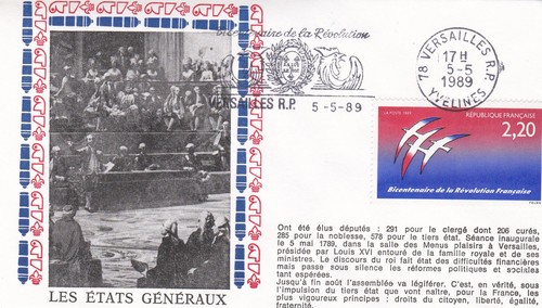 France 1989 fdc bicentenaire - 1989,