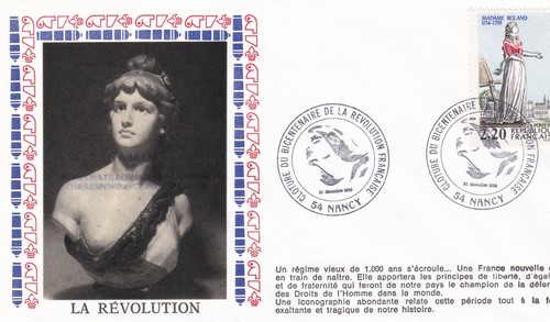 France 1989 fdc bicentenaire - france,