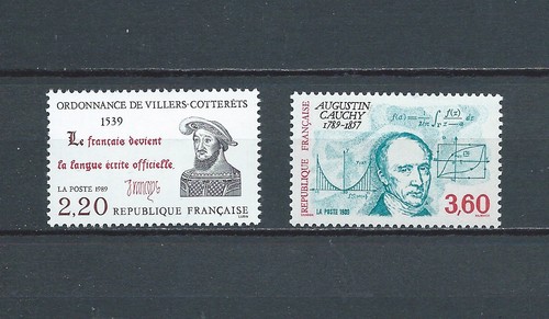 France 1989 2609 à 2610 - yt,