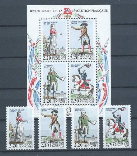 France 1989 2592 à 2595 - 1989,
