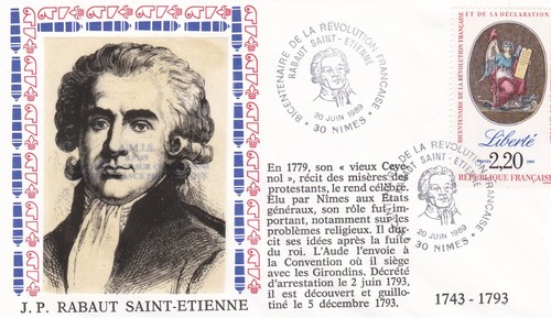 France 1989 fdc bicentenaire - 1989,