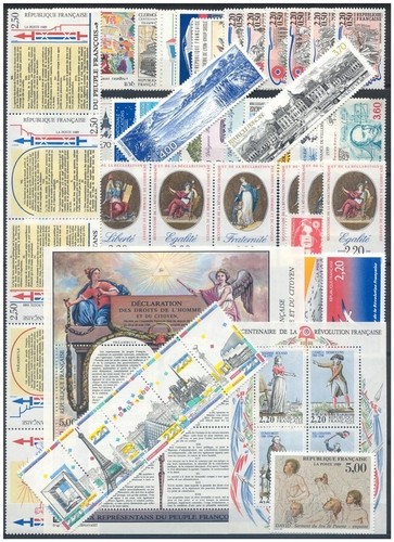 Année complète france 1989 - annÉe,