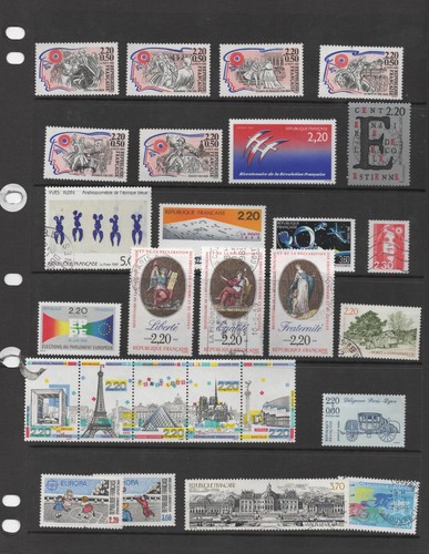 France lot 49 timbres de - france,