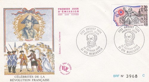 France 1989 fdc drouet 2569 - fdc,