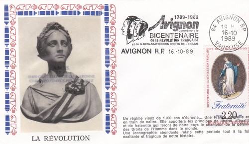 France 1989 fdc bicentenaire - france,