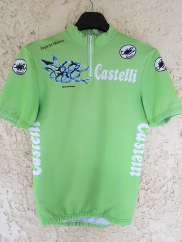 Maglia ciclista verde tour - maglia,