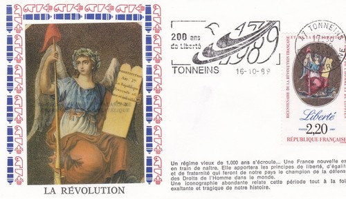 France 1989 fdc - 1989,