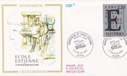 Francia 1989 fdc centenario - fdc,