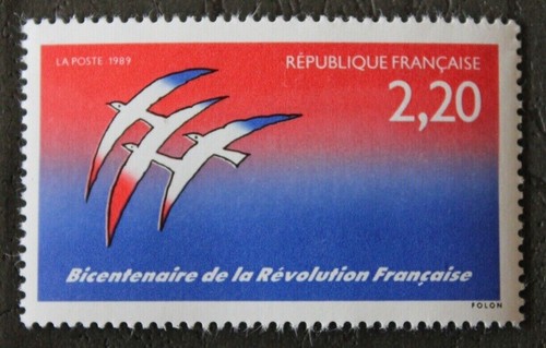 Timbre france bicentenaire - -,