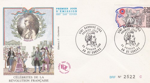 France 1989 fdc - fdc, yt