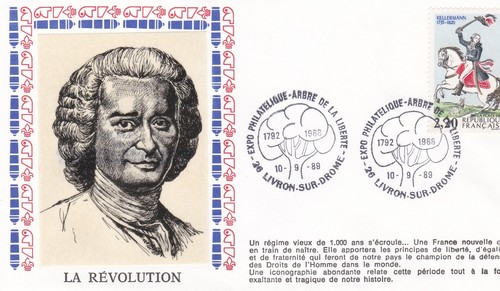 France 1989 fdc - fdc, bicentenaire