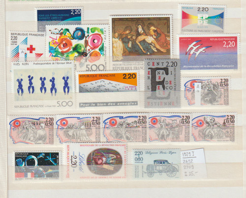 Francia lotto del 1989 - , (parte